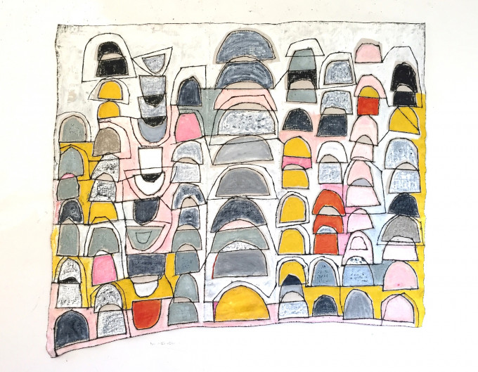 Armory Week, Art On Paper, booth #316: Stick Together, No. 1